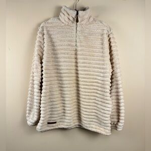 Simply Southern Cozy 1/4 Zip in Tan Snow